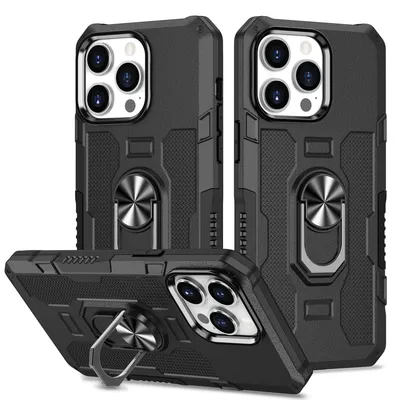 Fall für iPhone 15 Pro Max 14 13 12 11 Magnet halter Ring Fall für iPhone XR Xsmax 8 7 plus Se2020 stoß feste Rüstung Rückseite