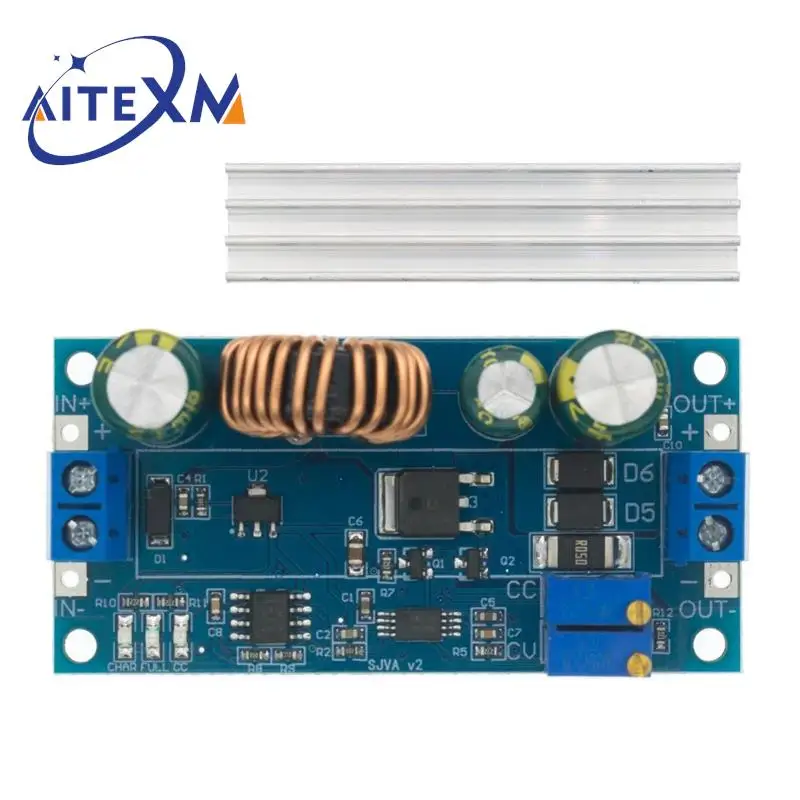 CC CV Einstellbar 3A 35W DC 5 -30V zu DC 0,5 -30V Step Up Down Buck Boost Converter Netzteil Modul Spannungsregler XY-SJVA Image