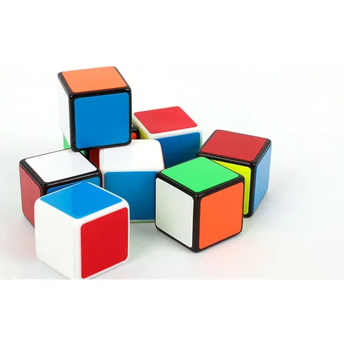 1x1 Mini Magic Cube Puzzle 2 5 cm lustige Würfel Puzzle Lernspiel zeug Magic Cube Geschwindigkeit