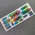 Nr. l008 Shoei Helm Windschutz scheibe Laser Regenbogen Aufkleber für Moto Auto Aufkleber Aufkleber