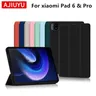 Ajiuyu für xiaomi pad 6 pro fall smart cover für mipad 6pro 2023 mi schutz pu tablet xiaomipad6 mit
