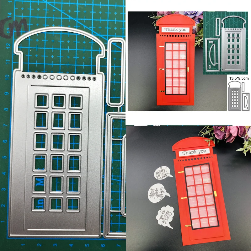 Metalls ch neiden Matrize Fenster Sammelalbum Dekoration geprägt Fotoalbum Dekoration Karte machen DIY Handwerk Image