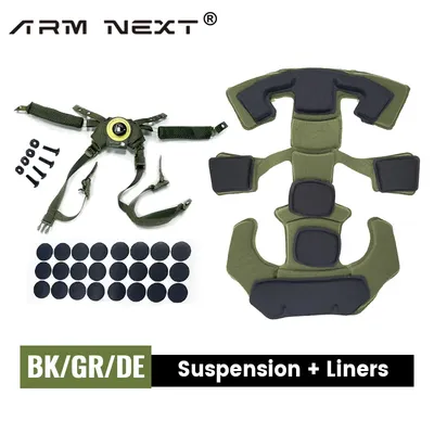 Taktisches Helm-Aufhängesystem, Aufhängungslanyard, Kinnriemen für Team Wendy FAST MICH Taktisches Helmzubehör Image