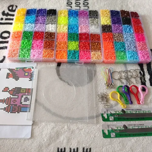 Perler Perlen Kit 5mm/2 6mm Thermische Mosaik Hama Perlen Kit Completo 3D Puzzle DIY Spielzeug