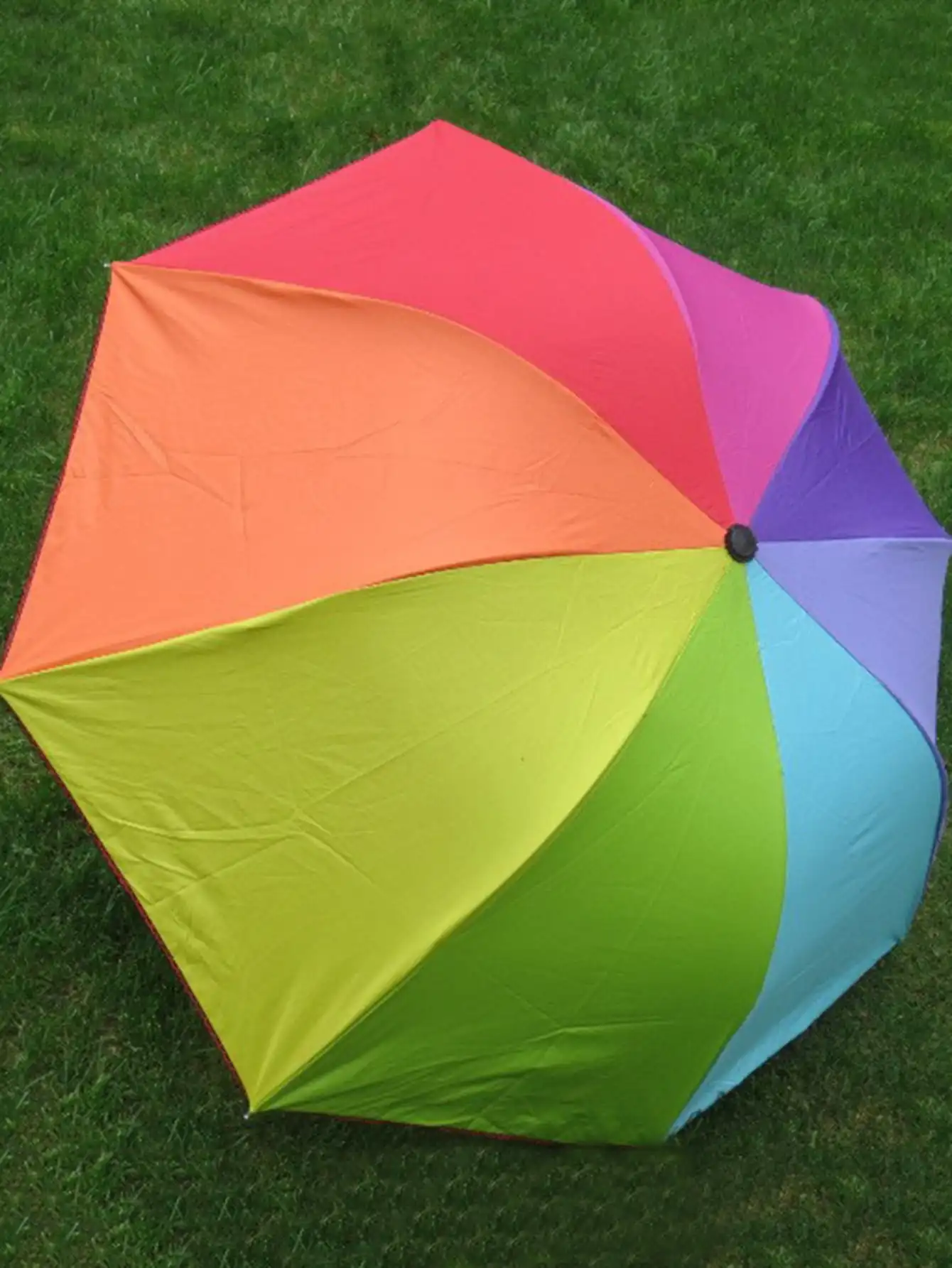 1 Stück – kreativer Regenbogen-Regenschirm Image