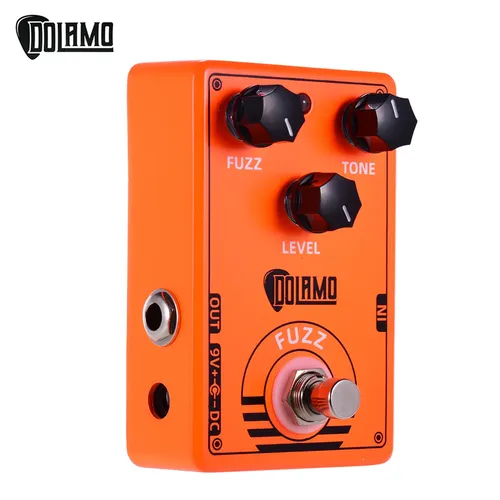 Dolamo D-2 Fuzz Gitarren effekt pedal mit True Bypass für E-Gitarre für E-Gitarre Bass Teile &
