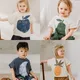 2023 Kleinkind T-Shirts lässig Sport hemd Babys Jungen drucken kurz ärmel ige Tops lose neue