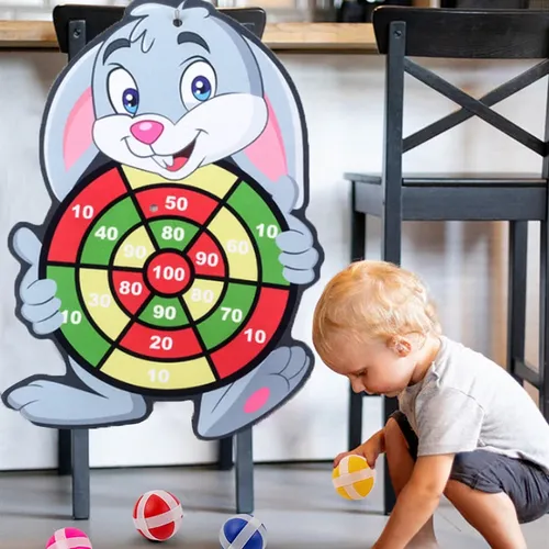 Montessori Darts cheibe Ziel Sportspiel Spielzeug für Kinder 4 bis 6 Jahre alt Outdoor-Spielzeug