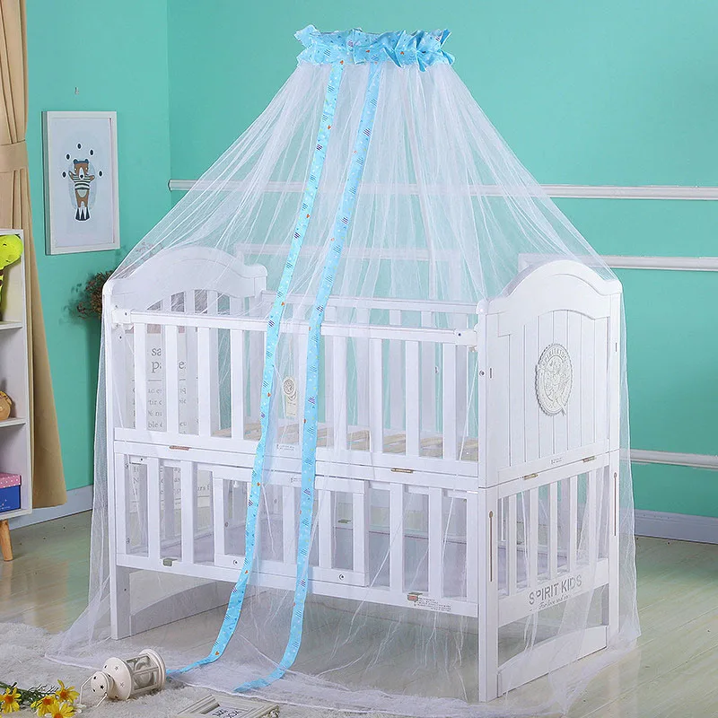 Baby Wiege Bett Mesh Moskitonetze Faltbare Sommer Universal Baby Gewölbte Moskitonetze Tragbare Krippe Netting Für Kleinkind Image