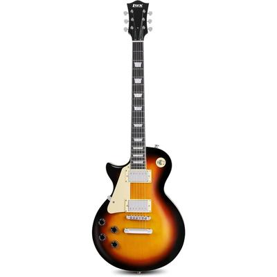 LyxPro 39" Left Handed SB Series Electric Guitar, LP Style for Beginner, Intermediate & Pro