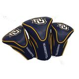 Team Golf 28694 NCAA Marquette University Golf Club Contour Head Covers - Pack of 3