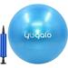 Yogalo 9-Inch Small Pilates Ball with Pump - Mini Exercise Ball for Core Training Stability Pilates Yoga and Physical Therapy. Enhance Your Workouts with Our Mini Workout Ball