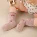 LEEy-world Baby Socks Cartoon Cherry Flower Rabbit Baby Socks Toddler Little Kid Children Mid Tube Socks Comfortable Cotton 6 (D XS)
