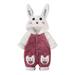 Wefuesd Newborn Infant Baby Girl Boy Cute Animal Long Sleeves Rabbit Ears Fleece Hooded Button Romper Warm Jumpsuit Outfits Coat Jacket Baby Bodysuit Baby Clothes Purple 90