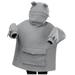 Fimkaul Boys Girls Hoodies Sweatshirts Pullover Pocket Clothes 3D with Cartoon Tops Sweatshirt Baby Clothes Grey