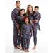 PJs & Presents Matching Family Christmas Pajamas Set - Velour Christmas Morning Holiday Card Ugly Christmas Pajamas