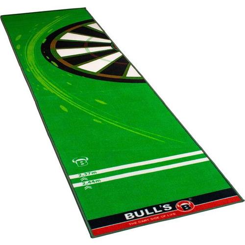 BULL'S Dartboard Carpet Mat 120 Green, Größe - in GRÜN