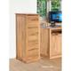 Baumhaus Mobel Oak 3 Drawer Filing Cabinet