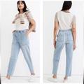 Madewell Jeans | Madewell Pull-On Relaxed Jeans In Bellview Wash Sz S | Color: Blue | Size: S