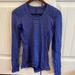 Lululemon Athletica Tops | Lululemon Long Sleeve Workout Top | Color: Blue | Size: M