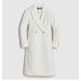 J. Crew Jackets & Coats | J Crew Mirabelle Topcoat In Italian Wool-Cashmere Coat | Sz 00, Ivory Bm546 | Color: Cream/White | Size: 00