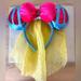 Disney Accessories | Disney Park Snow White Disney Princess Minnie Mouse Ears | Color: Blue/Yellow | Size: Osg