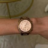 Michael Kors Accessories | Michael Kors Rose Gold Watch | Color: Gold/Red | Size: Os