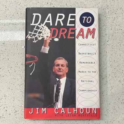 Nike Other | Dare To Dream By Jim Calhoun (Signature/Personal Message From Coach C Inside) | Color: Blue/Red | Size: Os
