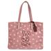 Coach Bags | Coach Women’s Bunny Graphic Cotton Canvas Tote Bag In Powder Pink New W/Tag | Color: Pink | Size: Os