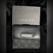 Gucci Bags | Gucci Black Lambskin Canvas Gg Guccismo Bifold Wallet | Color: Black/Gray | Size: Os