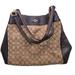 Coach Bags | Coach F27579 Signature Jacquard Lexy Shoulder Bag Handbag Purse | Color: Brown | Size: Os