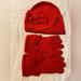 Kate Spade Accessories | Kate Spade Dorothy Bow Beanie And Glove Box Set | Color: Red | Size: Os
