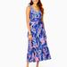 Lilly Pulitzer Dresses | Lily Pulitzer Madsen Midi Dress - *Worn Once* | Color: Blue/Pink | Size: M