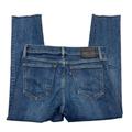 Levi's Jeans | Levis Made & Crafted Jeans Womens 27 (29 X 24) Blue Raw Hem Crop Zip Fly | Color: Blue | Size: 27