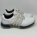 Adidas Shoes | Adidas Boost Tour 360 Golf Shoes Mens 10 White Leather Spikes Style 791001 | Color: White | Size: 10