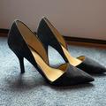 Michael Kors Shoes | Michael Kors Navy Suede Heels - Only Worn Once! | Color: Blue | Size: 6