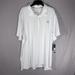 Adidas Shirts | Adidas Golf Polo Shirt Men’s 2xl White Short Sleeve Logo Upf 50 Nwt | Color: White | Size: Xxl