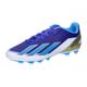 adidas Unisex X Crazyfast Messi Club Flexible Ground Boots Sneaker, Lucid Blue Blue Burst Cloud White, 48 EU