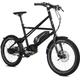 TechniBike UTY 7 by Cooper Bikes – 20 Zoll Ultrakompaktes, one size fits all, E-Bike mit Stahlrahmen, Shimano Nexus 7-Gang Nabenschaltung, Shimano Akku 504 WH, Dark Thunder