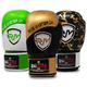 RingMaster Boxing Gloves Bag Punch Focus Mitts Training MMA Sparring Martial Arts kickboxing (Gold-Black, 12oz)