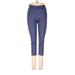 Adidas Active Pants - Low Rise: Blue Activewear - Women's Size Small