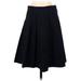 D&G Dolce & Gabbana Formal Midi Skirt Calf Length: Black Solid Bottoms - Women's Size 6