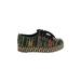 Circus by Sam Edelman Sneakers: Green Stripes Shoes - Women's Size 6 - Round Toe
