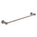 Allied Brass Foxtrot 25" Wall Mounted Towel Bar Metal in Gray | 3 H x 25 W x 3 D in | Wayfair FT-21/24-SHB