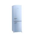 iio RR2 12 cu. ft. Retro Refrigerator Full Size Fridge Bottom Freezer Frost Free Multiflow 360° in Blue | 74.6 H x 23.6 W x 29.3 D in | Wayfair