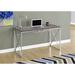 Lux Comfort Metal 29.75" h Combination Desk Metal in Gray/Brown | 29.75 H x 47.25 W x 23.75 D in | Wayfair 333407