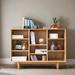 RARLON Household Solid Wood Beech Bookcase. Bookcase Wood in Brown | 33.86 H x 47.24 W x 12.6 D in | Wayfair 04PPR38BZS2AT9JTL
