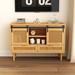 Gracie Oaks Accent Cabinet in Brown | 31.5 H x 47.2 W x 15.8 D in | Wayfair 6ED5242C506C433D9727CD5F0AAF0C9F