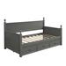 Alcott Hill® Centanne Daybed Wood in Gray | 43 H x 41.8 W x 80.5 D in | Wayfair 78BAD889600146428628F636A6B41326