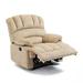 Latitude Run® Karely 41" Wide Velvet Manual Swivel Standard Recliner Velvet in Black | 42 H x 41 W x 38.5 D in | Wayfair